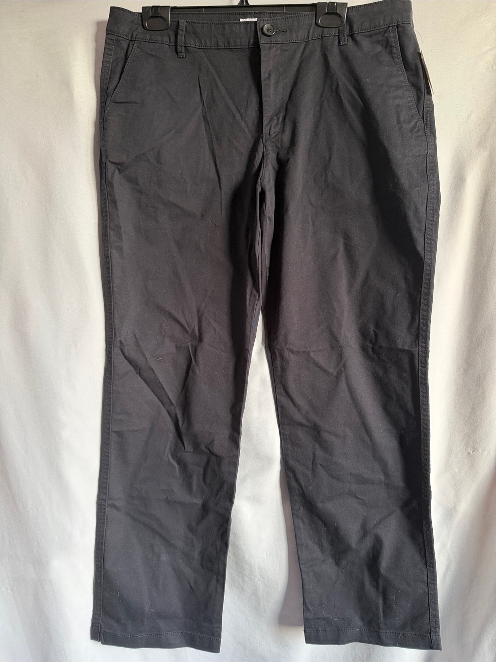 Amazon Essentials Black Straight-Leg Pants for Women